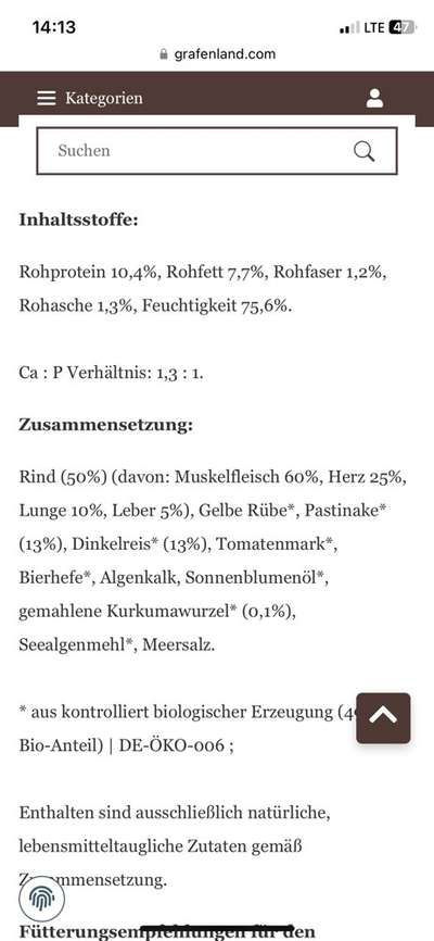 Hochwertiges / Bedarfsgerechtes Nassfutter (ohne Barfen), welches nur?-Beitrag-Bild