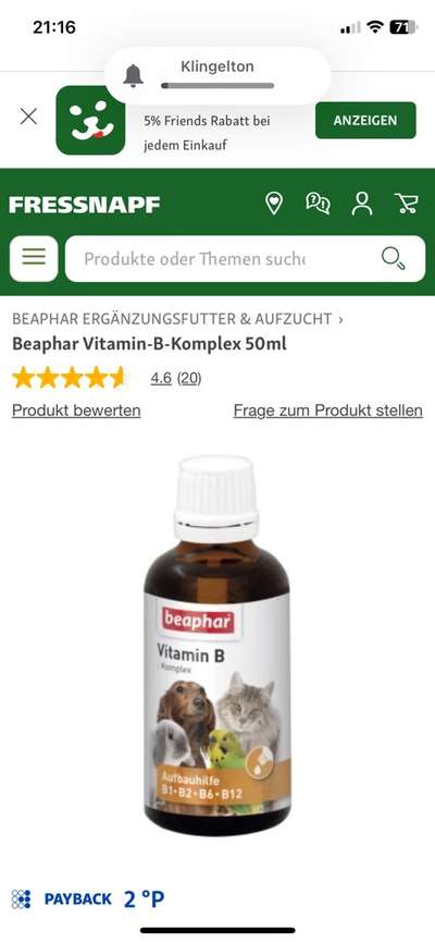 Vitamin B Komplex Präparate /Vestibularsyndrom-Beitrag-Bild
