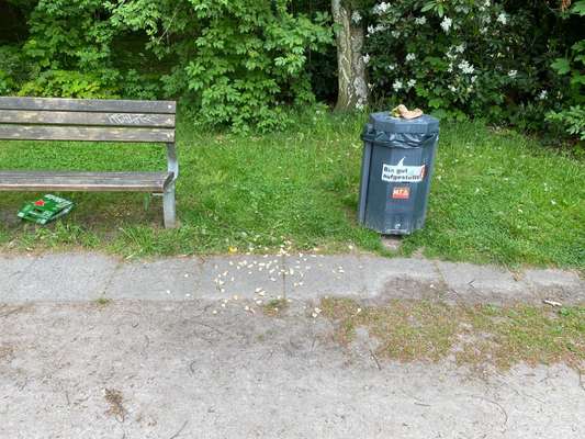 Giftköder-Möglich vergiftetes Brot-Bild