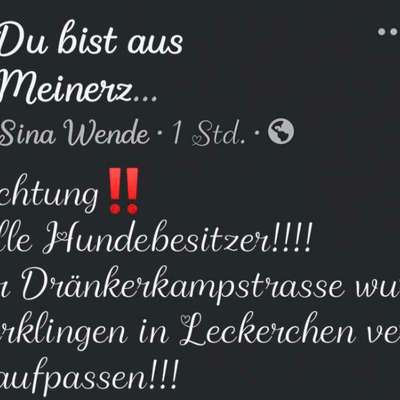 Giftköder-Rasierklingen in Wurst-Bild