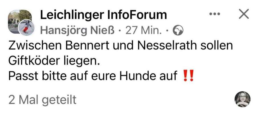 Giftköder-Mögliche Giftköder-Bild