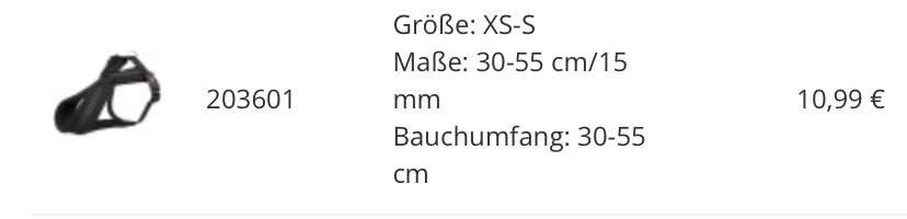 Trixie Geschirr xs/ s-Beitrag-Bild