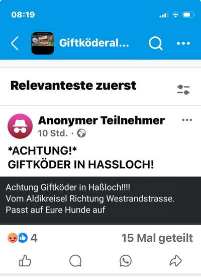 Giftköder-Giftköder-Bild