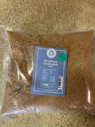 %{de_profession_title}-Pferdefleisch Knochenmehl, 1000g-Bild