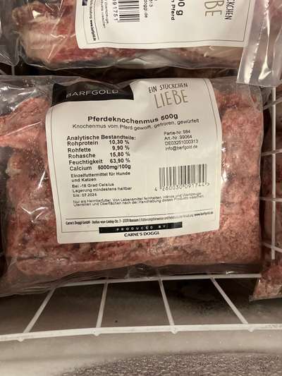 %{de_profession_title}-Pferdeknochenmus, 500g-Bild