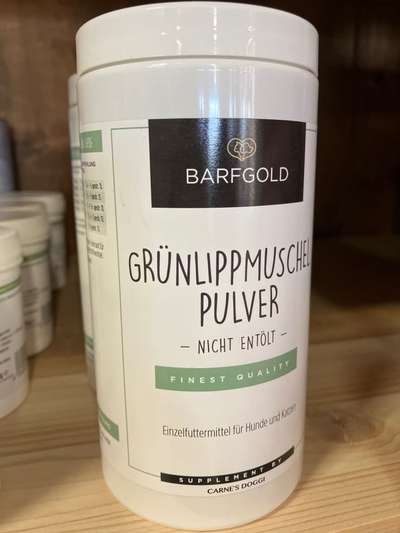 %{de_profession_title}-Grünlippmuschelpulver, 250g-Bild