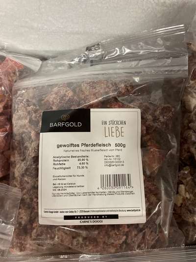 %{de_profession_title}-Gewolftes Pferdefleisch, 500g-Bild