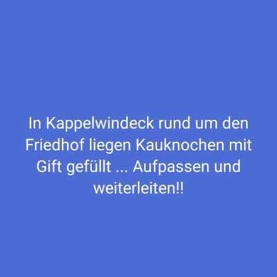 Giftköder-Giftköder Kappelwindeck-Bild