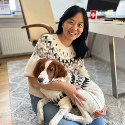 Hundetreffen-Spaziergang und Spielen.