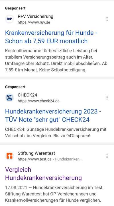 Hundekrankenversicherung beim (bald) 9 Jahre alten Hundi, Erfahrungen gesucht-Beitrag-Bild