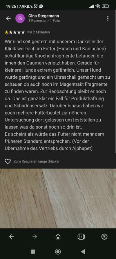 Hochwertiges / Bedarfsgerechtes Nassfutter (ohne Barfen), welches nur?-Beitrag-Bild