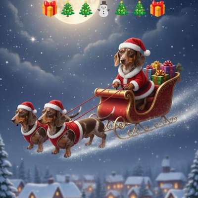 aktuelles Foto Gruppe Dackel