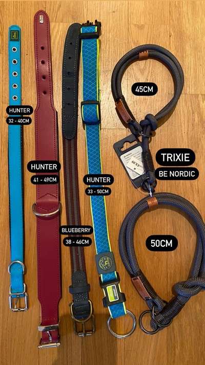 Verschiedene Halsbänder (32-50 cm Umfang)-Beitrag-Bild