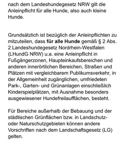 Was ist Eure Meinung zur Leinenpflicht ?-Beitrag-Bild