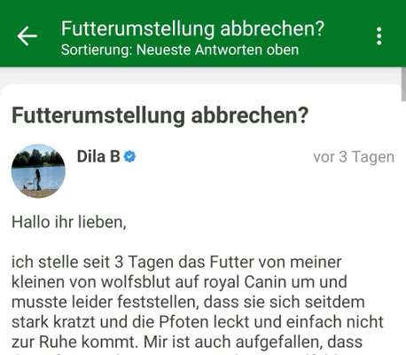 Futterumstellung abbrechen?-Beitrag-Bild