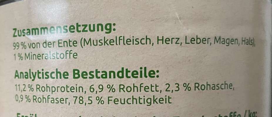 Hochwertiges / Bedarfsgerechtes Nassfutter (ohne Barfen), welches nur?-Beitrag-Bild