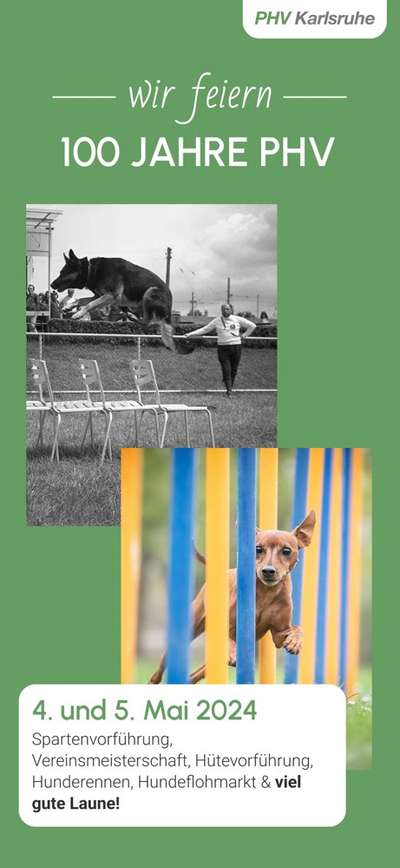 Hundetreffen-100 Jahresfeier PHV-Bild