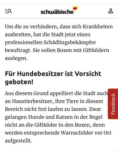 Giftköder-Giftköder von der Stadt am Donauufer!-Bild