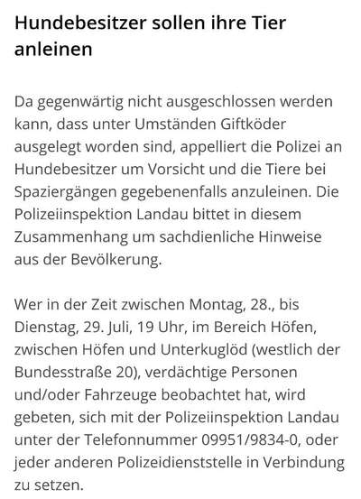Giftköder-Giftköder-Bild