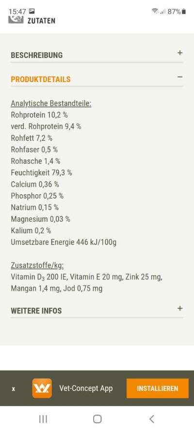 Hochwertiges / Bedarfsgerechtes Nassfutter (ohne Barfen), welches nur?-Beitrag-Bild