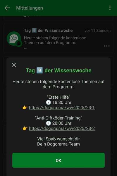 🐾 Die große Dogorama Wissenswoche 2025-Beitrag-Bild
