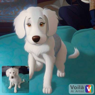 Fotochallenge 124 - Dein Comic-Hund-Beitrag-Bild