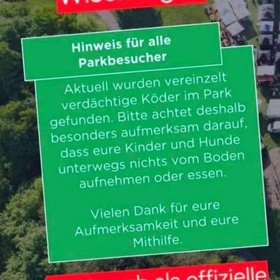 Giftköder-Verdächtige Köder-Bild