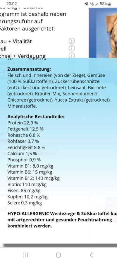 Gutes Trockenfutter mit hohem Fleischanteil-Beitrag-Bild
