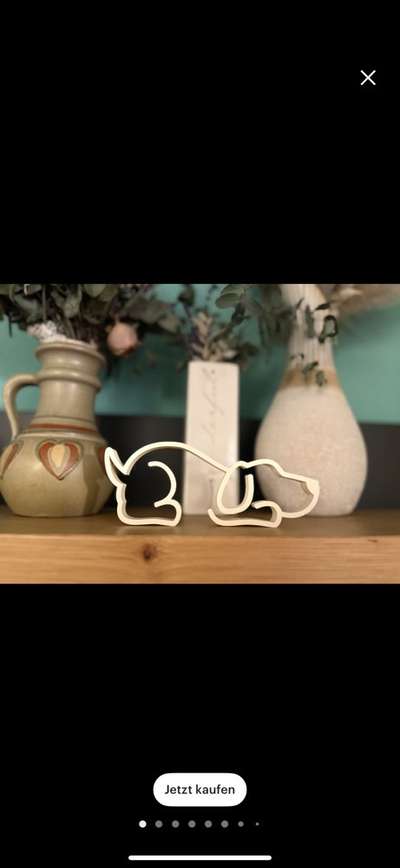 %{de_profession_title}-Hundefigur | Silhouette | Fineline Figur-Bild