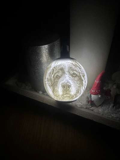 %{de_profession_title}-Weihnachtsbaumkugel personalisiert-Bild