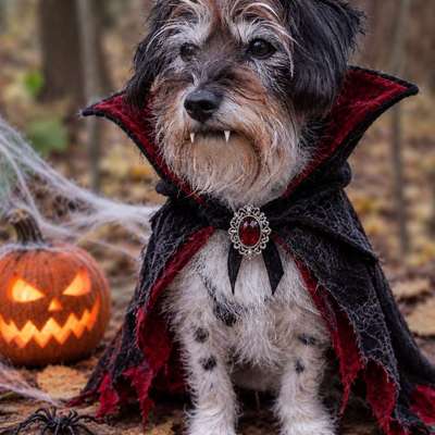 🎃🐶 Hund im Halloween-Kostüm – süß oder Stress pur?-Beitrag-Bild