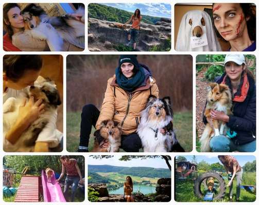 21. Collage Challenge 
Du und dein Hund-Beitrag-Bild