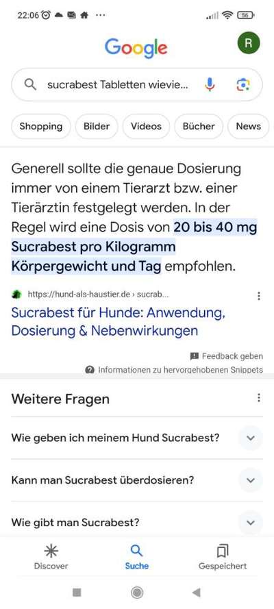 Nachdem zweiten Mal Stuhl absetzen, etwas Durchfall-Beitrag-Bild