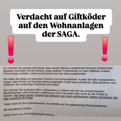 Giftköder-Vergiftetes Katzenfutter-Bild