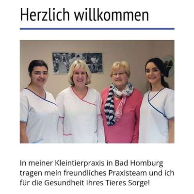 Tierärzte-Kleintierpraxis Dr. med. vet. Susanne Sommer-Bild