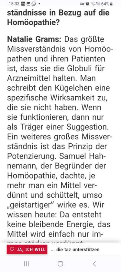 Homöopathie -Arznei oder bloß Zucker für die Seele?-Beitrag-Bild