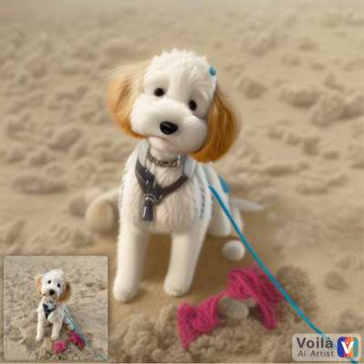 Fotochallenge 124 - Dein Comic-Hund-Beitrag-Bild