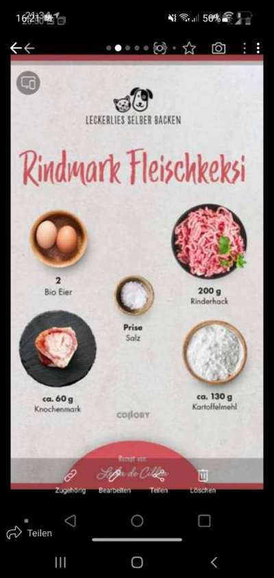 Heute gibt es.....der "ich mach die Leckerlis-Selber-Thread"-Beitrag-Bild