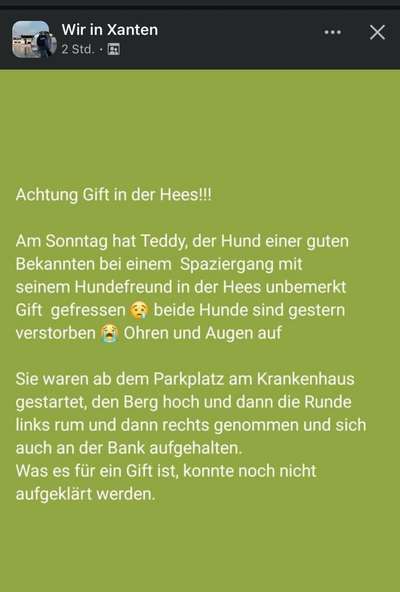Giftköder-Gift-Bild