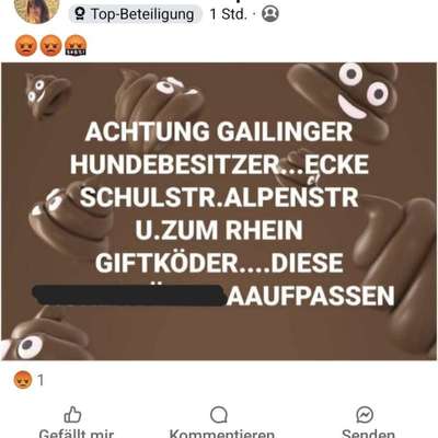 Giftköder-Giftköder ausgelegt-Bild
