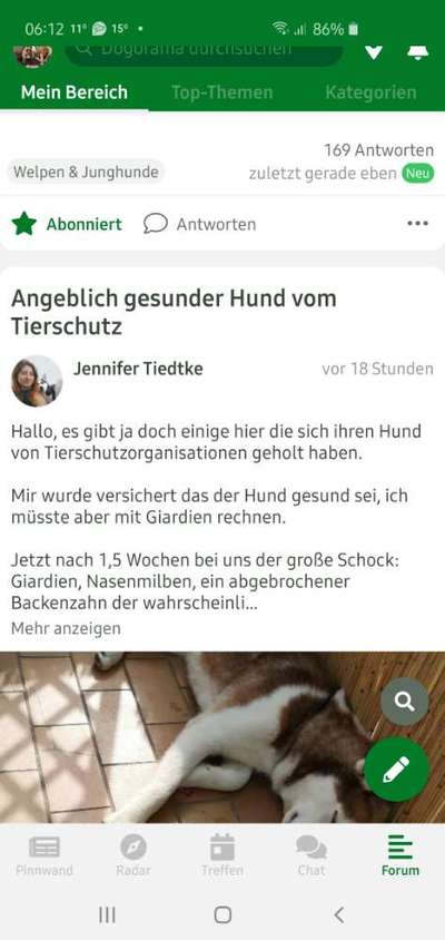 das erste mal Nachwuchs-Beitrag-Bild