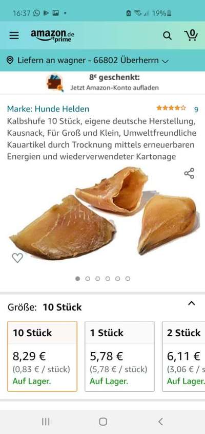 Hirschgeweih als Kausnack-Beitrag-Bild