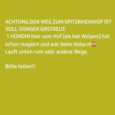 Giftköder-DÜNGER-Bild