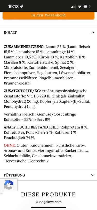 Gutes Trockenfutter mit hohem Fleischanteil-Beitrag-Bild