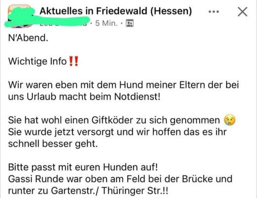 Giftköder-Giftköder Feld-Bild