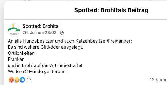 Giftköder-Giftköder-Bild