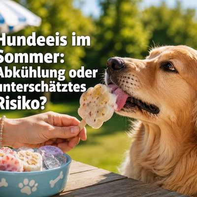 🍦 Hundeeis im Sommer: Abkühlung oder unterschätztes Risiko?-Beitrag-Bild