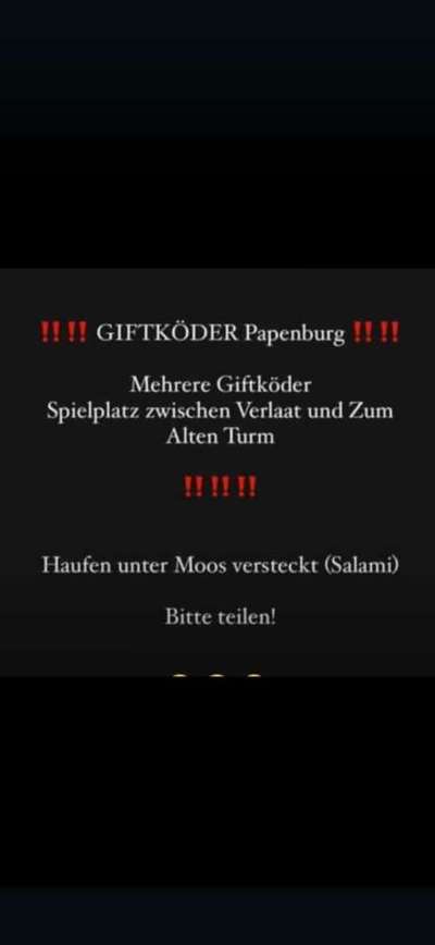 Giftköder-Giftköder-Bild