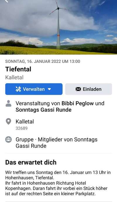 Hundetreffen-Sonntags Gassi Runde-Bild