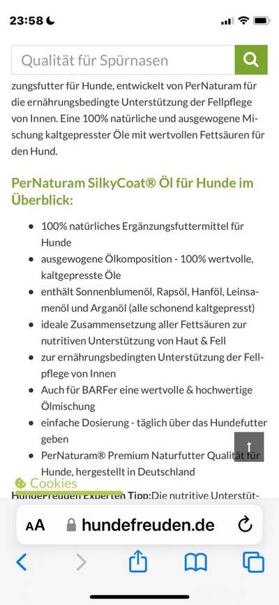 Futterergänzung Fell&Haut-Beitrag-Bild